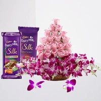 Cadbury Dairy Milk Silk Bubly Bar 120g