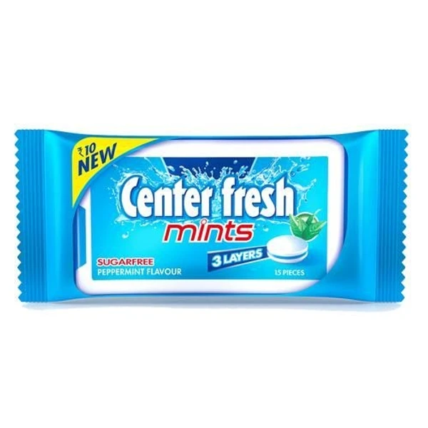 Center Fresh Mints 3 Layers Peppermint Flavors