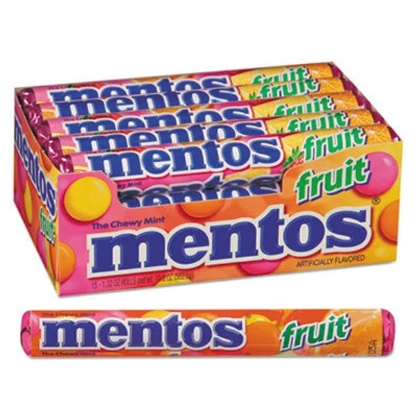 Mentos With Fruit Content Stik