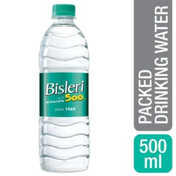 Bisleri Whith Minerals Watter 500ml