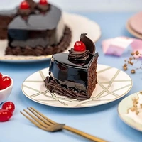Chocolate Truffle Heart Cake  - 1Kg