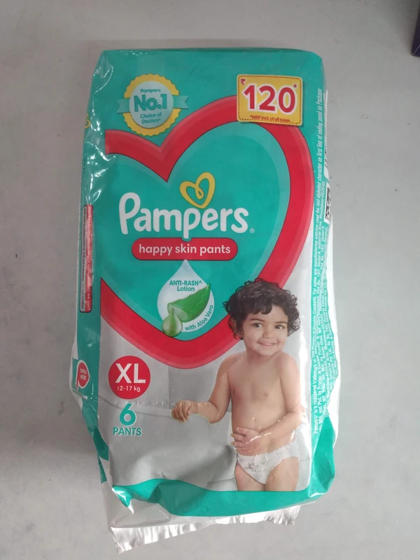 Pampers Diapers Pants XL-6