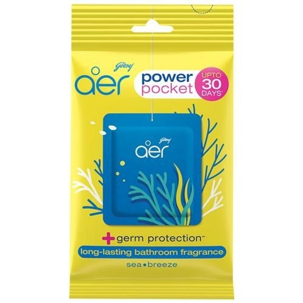 Godreg Aer Power Pocket Sea Breeze Batroom Freshener 10