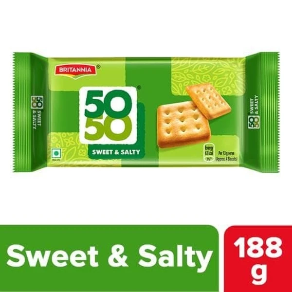 Britannia 50-50 Sweet & Salty 188g