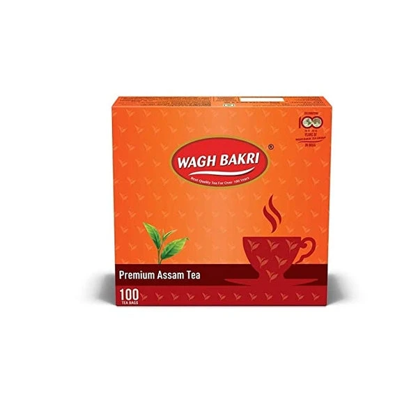 Wagh Bakri Premium Assam Tea 100 Tea Bag