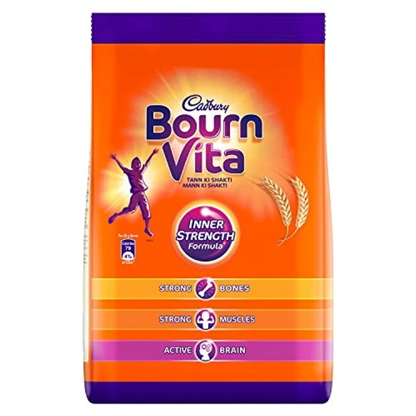 Cadbury Bournvita Health & Nutrition Drink Powder, Refill 1kg