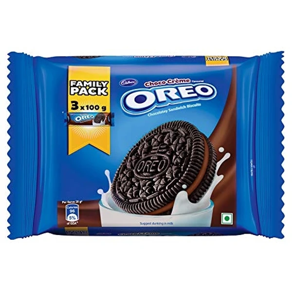 Cadbury Oreo Choco Creme Biscuit Familly Pack 288.75g 