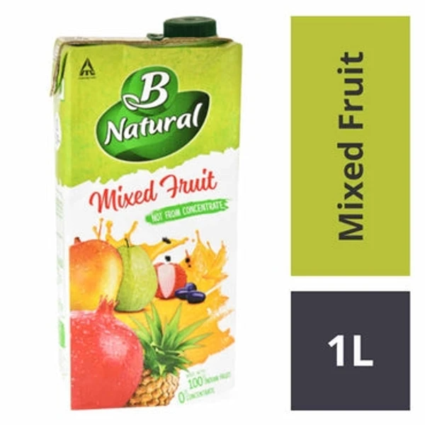 B Natural Mixed Fruit Juice 980ml