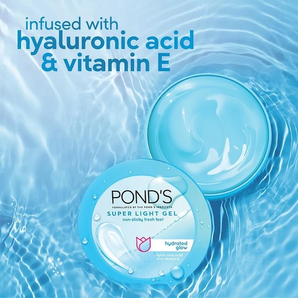 Pond's Super Light Gel Oil With Hyaluronic Acid + Vitamin E 100ml