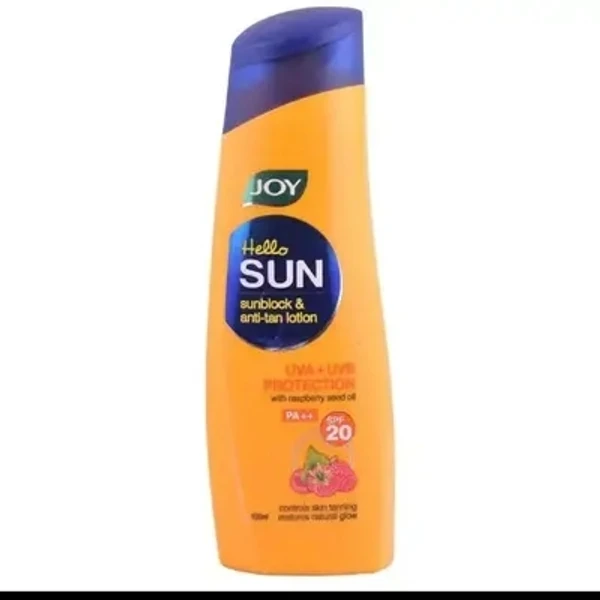 Joy SPF20 PA++ sunblock & anti-tan Lotion 100ml