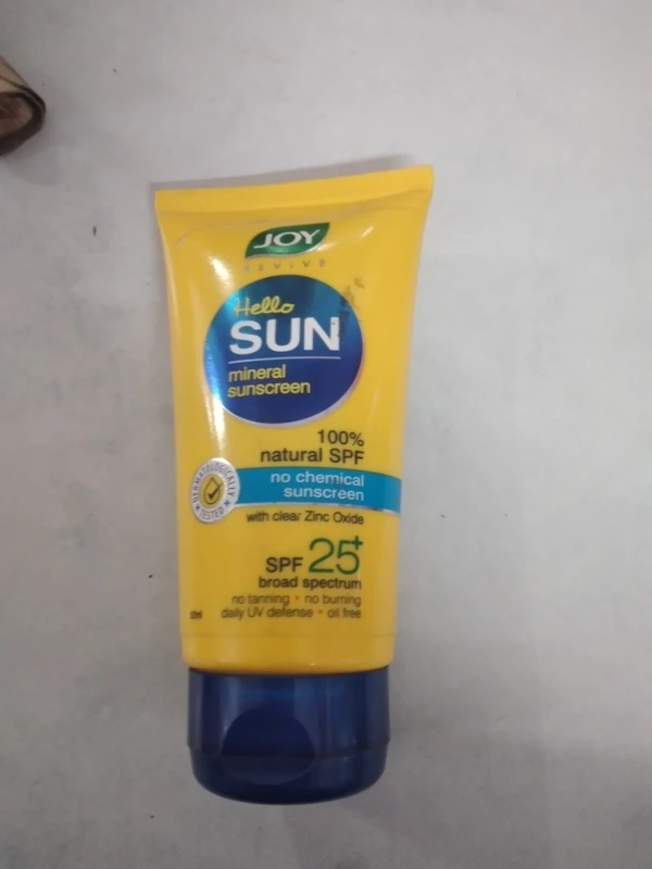 Joy SPF 25 PA++ sunblock & anti-tan Lotion 50ml