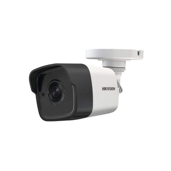 HIKVISION DS-2CE16H0T-ITPFS 5 MP Outdoor Bullet CCTV Camera with inbuilt Audio Mic IP67 White (5 MP Bullet Camera)