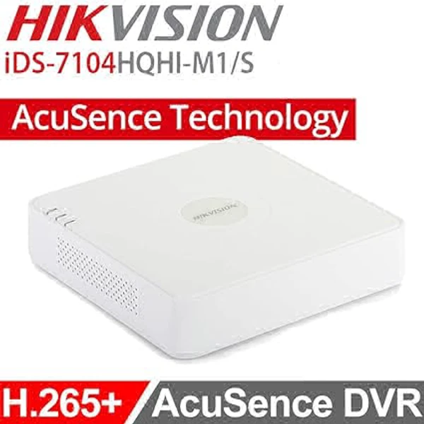 HIKVISION  4-ch  DVR  - iDS-7104HQHI-M1/S Upto 5 MP