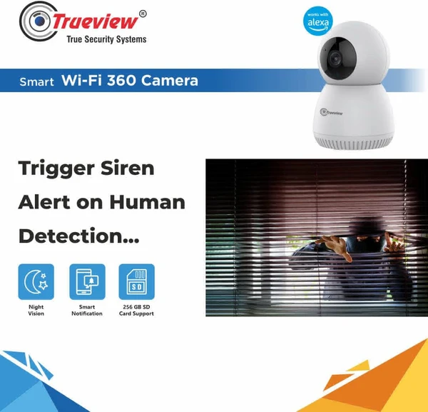 Trueview 3MP Wifi Robo Camera