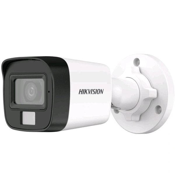 Hikvision DS-2CE16D0T-LPFS2MP Smart Hybrid Light Audio Fixed Mini Bullet Camera