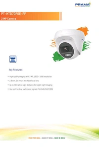 Prama PT-HTD70F0E-PF 
2 MP Camera