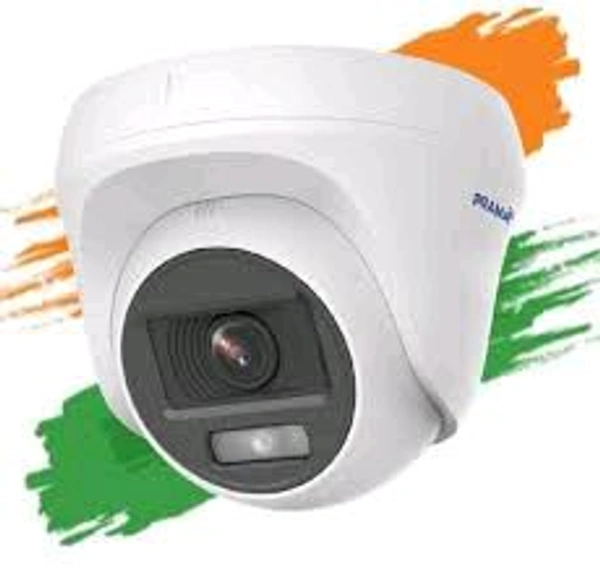 Prama Pro 2MP HD Dome CCTV with Night Color and MIC (PT-HTD70F0E-LPFS)