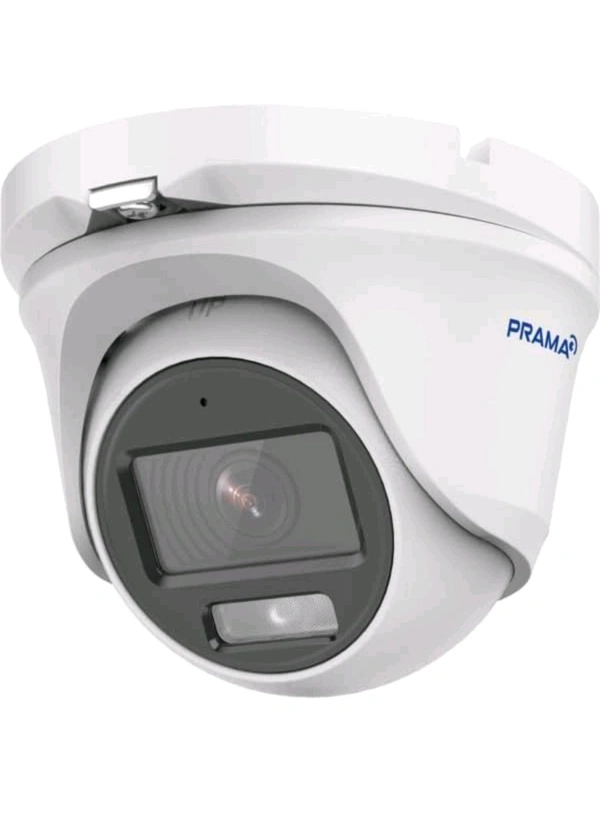 Prama PT-HTD70F0E-MFS 2MP Audio Full Color HD Dome Camera, Camera Range: 20 m