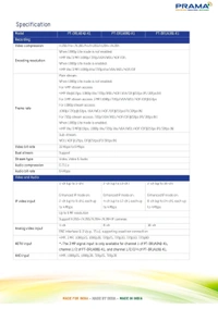 Prama CCTV Camera (PT-DR1A04Q-K1)