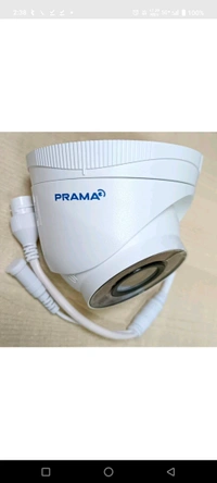 Prama Dome CCTV Camera PT-NC123D3-I(DE) 2 MP IR Fixed Network Turret Camera