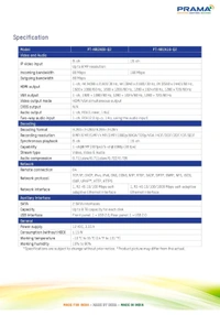 Prama PRAMA 8ch NVR PT-NR2A08-Q2