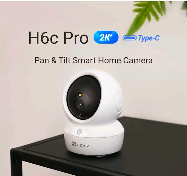 EZVIZ  H6c Pro 2K⁺ 360° protection in stunning 2K⁺