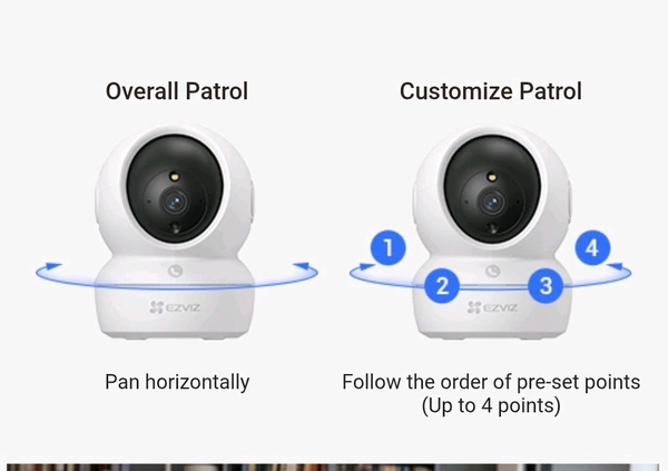 EZVIZ  H6c Pro 2K⁺ 360° protection in stunning 2K⁺