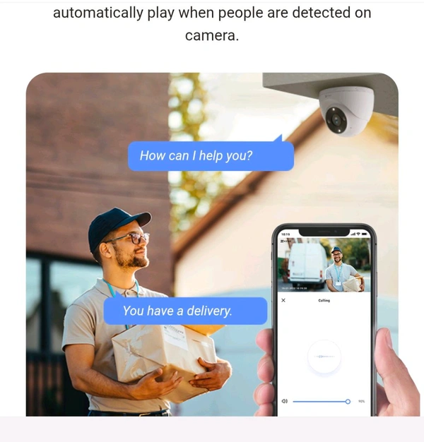 EZVIZ H4 2K Wi-Fi Smart Home Camera