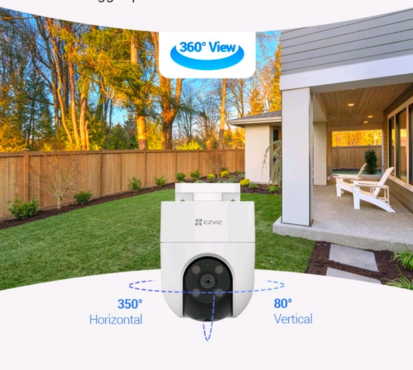 EZVIZ H8c Pan & Tilt Wi-Fi Camera Model CS-H8c (1080P)