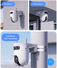 EZVIZ  H9c Dual2K & 2KDual-Lens Pan & Tilt Wi-Fi Camera