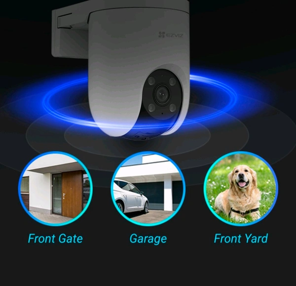 EZVIZ H8c 4G2KPan & Tilt 4G Camera Model: CS-H8c-R200-1K3KFL4GA