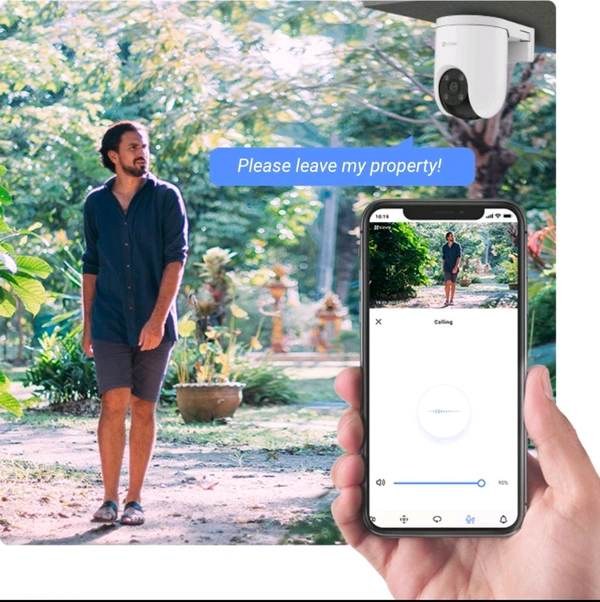 EZVIZ H8c 4G2KPan & Tilt 4G Camera Model: CS-H8c-R200-1K3KFL4GA
