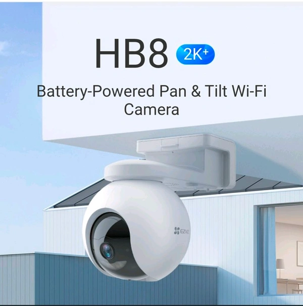 EZVIZ HB8 Battery-Powered Pan & Tilt Wi-Fi Camera Model: CS-HB8 (4MP)