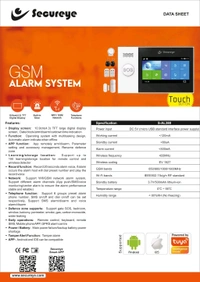 SECUREYE Secureye WIFI +GSMBurglar Alarm Kit
