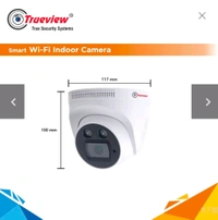 True View  3MP Smart WiFi ATC Dome Camera Model: T18140