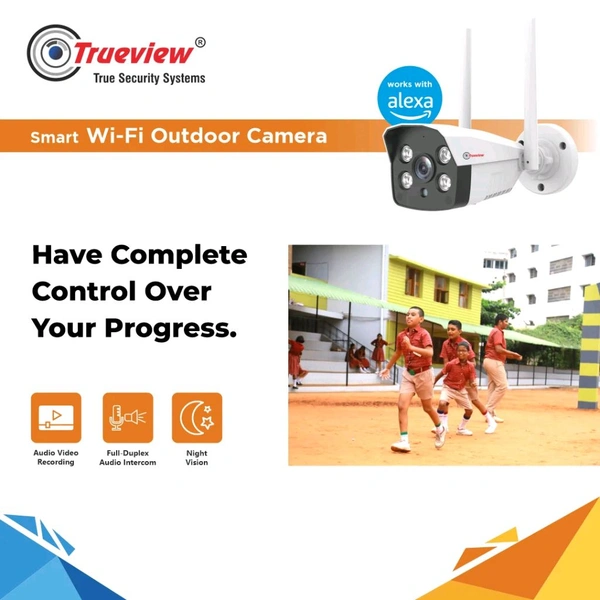 True View  3MP HD Smart Wi-Fi ATC Bullet Camera Model: 18077