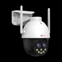 True View  4MP Smart Dual Lens Wi-Fi Pan/Tilt Camera Model: T18156