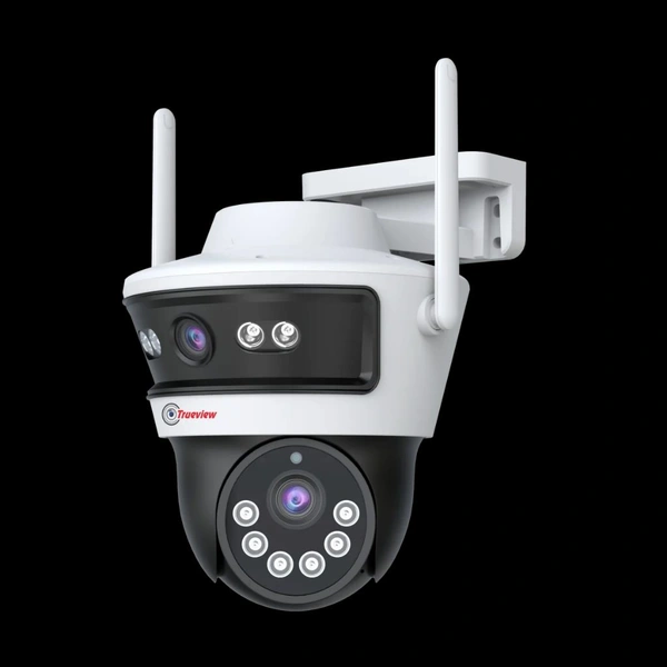 True View  2MP+2MP Wi-Fi Smart Linkage Pan-Tilt Dome Camera Model: T18213