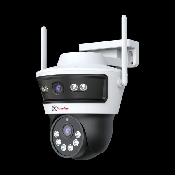 True View  2MP+2MP Wi-Fi Smart Linkage Pan-Tilt Dome Camera Model: T18213