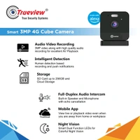 True View  3MP Smart 4G Cube Camera Model: T18162