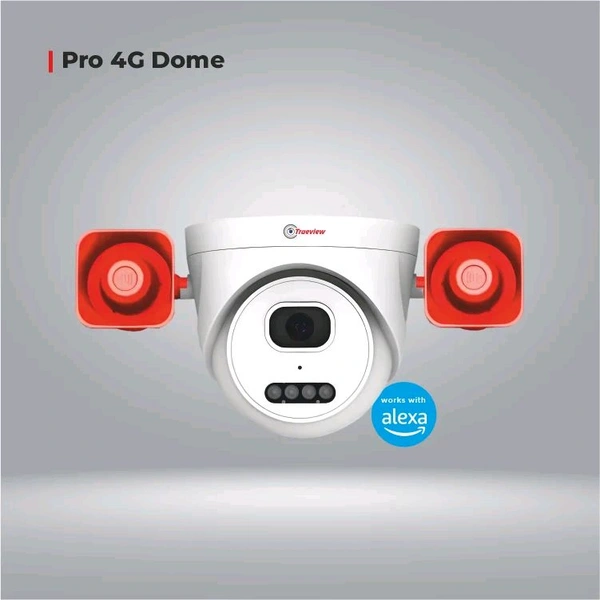 True View  3MP Pro 4G Dome ATC Camera Model: T18186