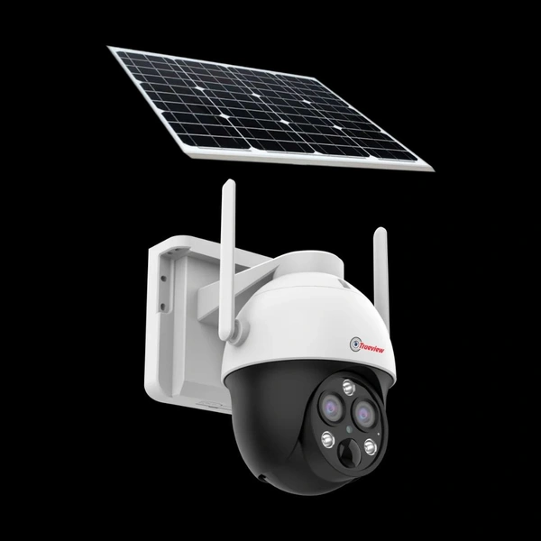 True View  3MP 4G Solar Dual Lens Mini Pan-Tilt Camera Model:T18164