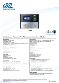 ESSL Finger Print - X990