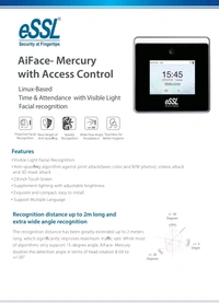 ESSL Aiface - Mercury Access (WiFi, TCP/IP)