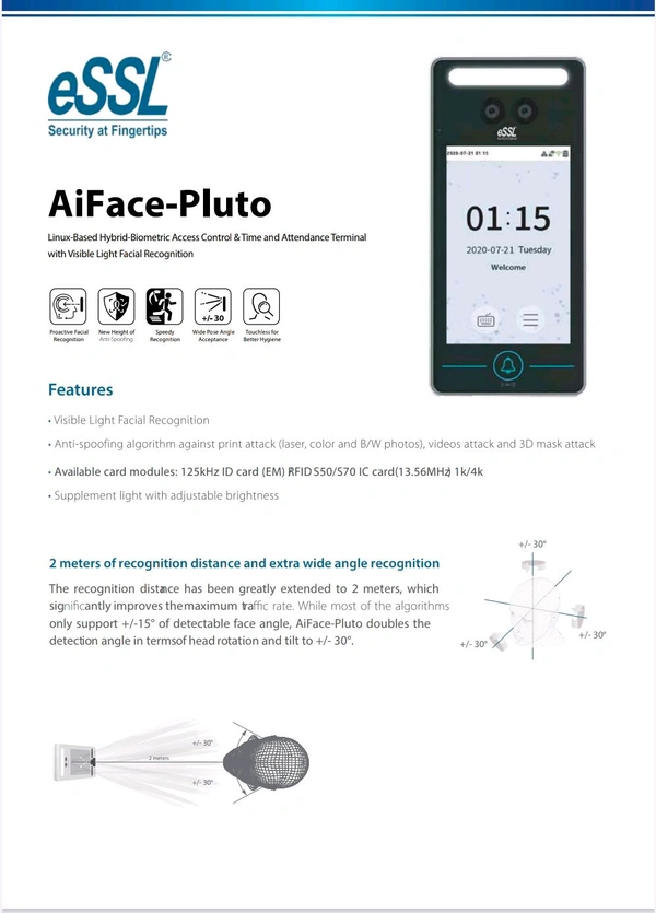 ESSL Face - AiFace-Pluto