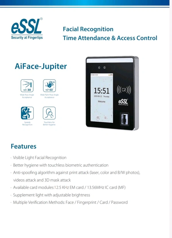 ESSL Face - AiFace-Jupiter