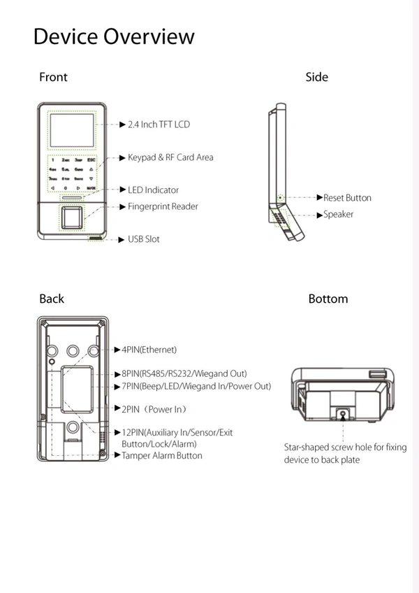 ESSL Fingerprint - F22