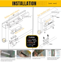 OldArc Smart Electric Bolt Lock | 5 Wire Autolock Deadbolt with Time Delay & Door Lock Status Feedback | 12VDC Fail Safe Drop