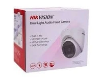 HIKVISION 2MP DS-2CE76D0T-LPFS Smart Hybrid Indooor Dome Wired HD 1080p with inbuilt Mic For Audio Recording
