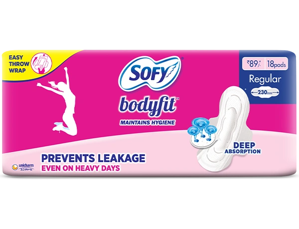 Sofy Bodyfit Regular 18 Pads
